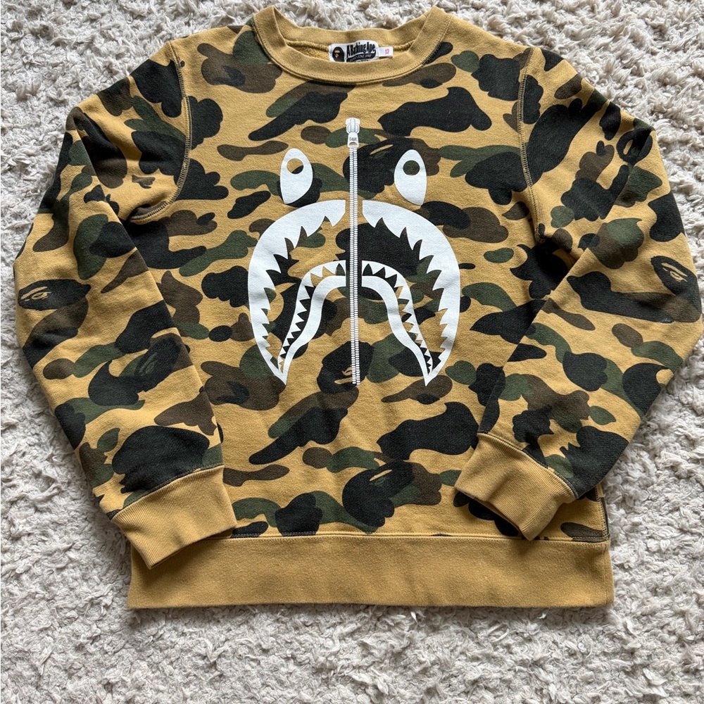 Bape 1st Camo Shark women’s Sweatshirt